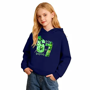 Худи с принтом 67 - Фото 1