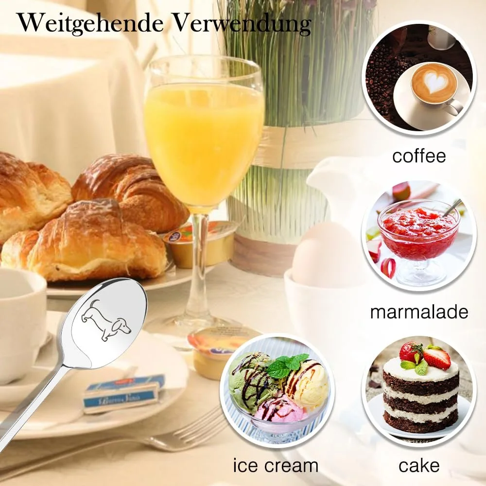 Ложка для кофе Dachshund, фото №5