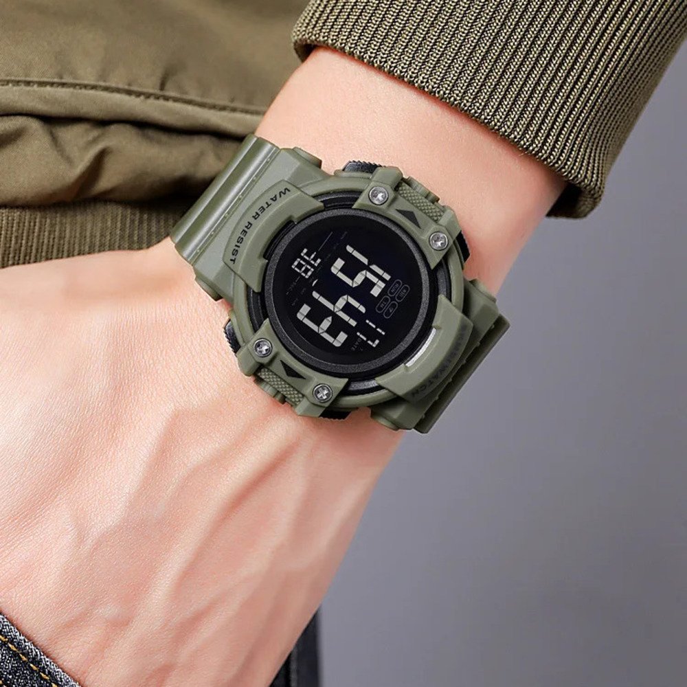 Годинник Skmei 2195AG Army Green, фото №4