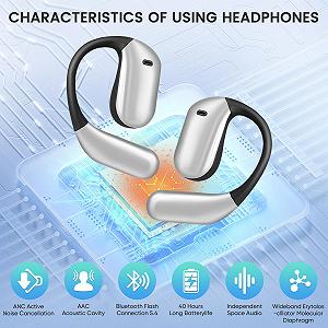 Наушники-переводчики с сенсорным LCD-экраном 3-в-1, голоса с поддержкой 150 языков synthetic.ua - Фото 1