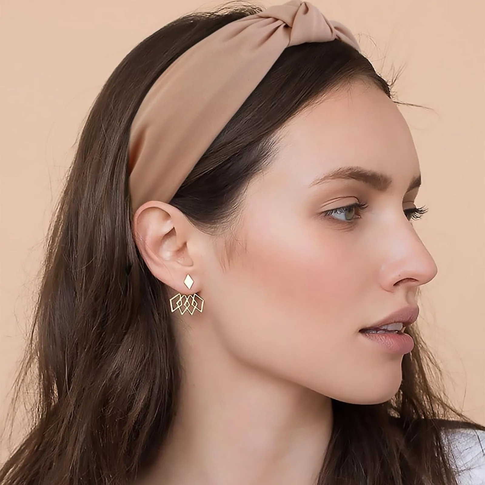 Обруч Леопардовый принт и розовое сердце, фото №4