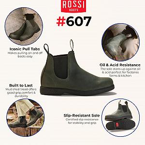 Ботинки челси кожаные Infinity Leather Rossi Booma 607 Unisex synthetic.ua - Фото 1