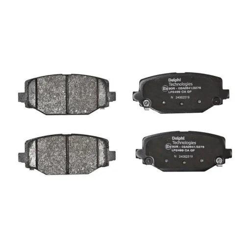 Комплект тормозных колодок DELPHI LP2499 дисковый тормоз, фото №2