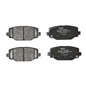 Комплект тормозных колодок DELPHI LP2499 дисковый тормоз synthetic.ua - Фото 1