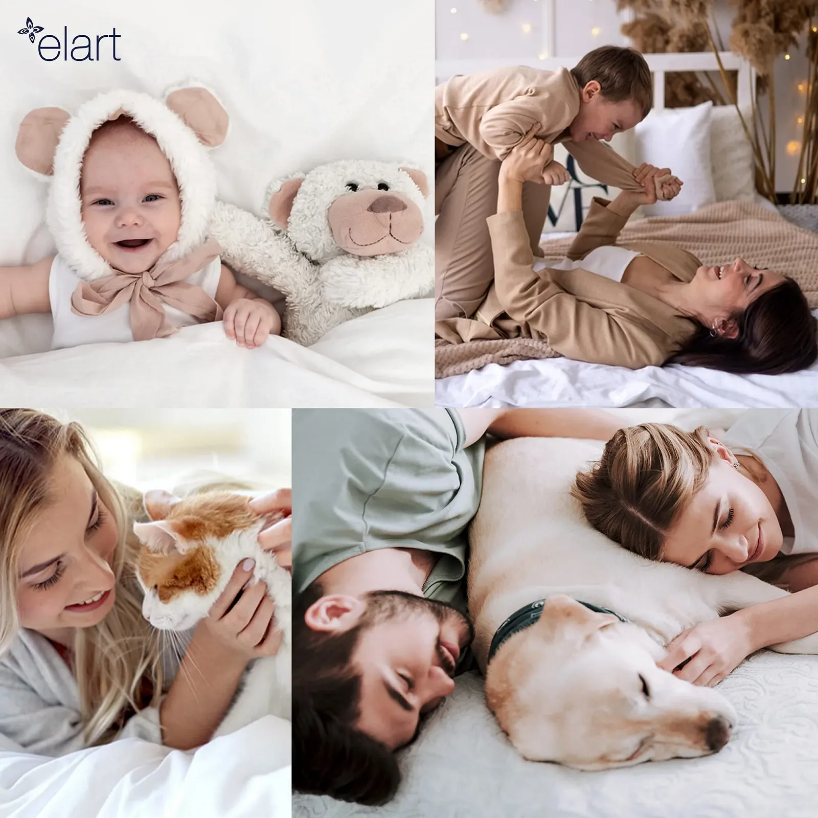 Покривало Elart 220 x 240 см та 2 наволочки 50 x 70 см, жакардове плетіння, м'яке, сіре, фото №9