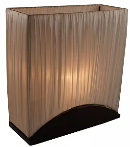 Настільна лампа GURU SHOP Loretta Дизайнерська Ручної роботи Шовкова тканина 43 x 40 x 15 см - Фото 1