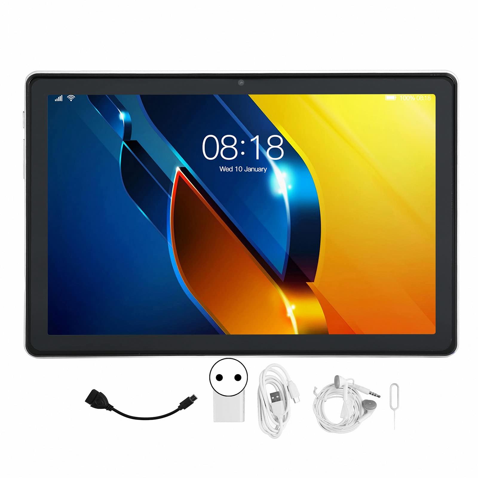 Планшет Jectse 10 Inch 6GB RAM 128GB ROM 10 Core 2.4G 5G Dual Band WiFi Type C Білий, фото №5