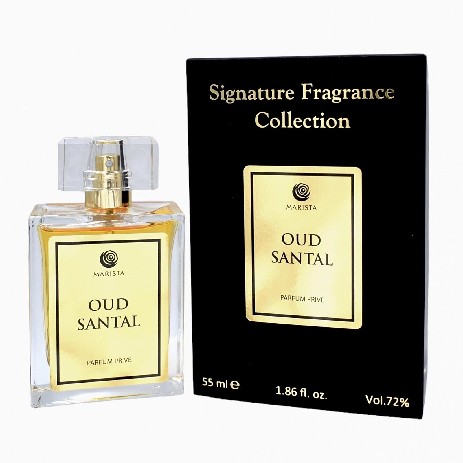 Парфуми Marista OUD SANTAL Приватні для чоловіків та жінок Уд деревний пряний амбра 55 мл, фото №1
