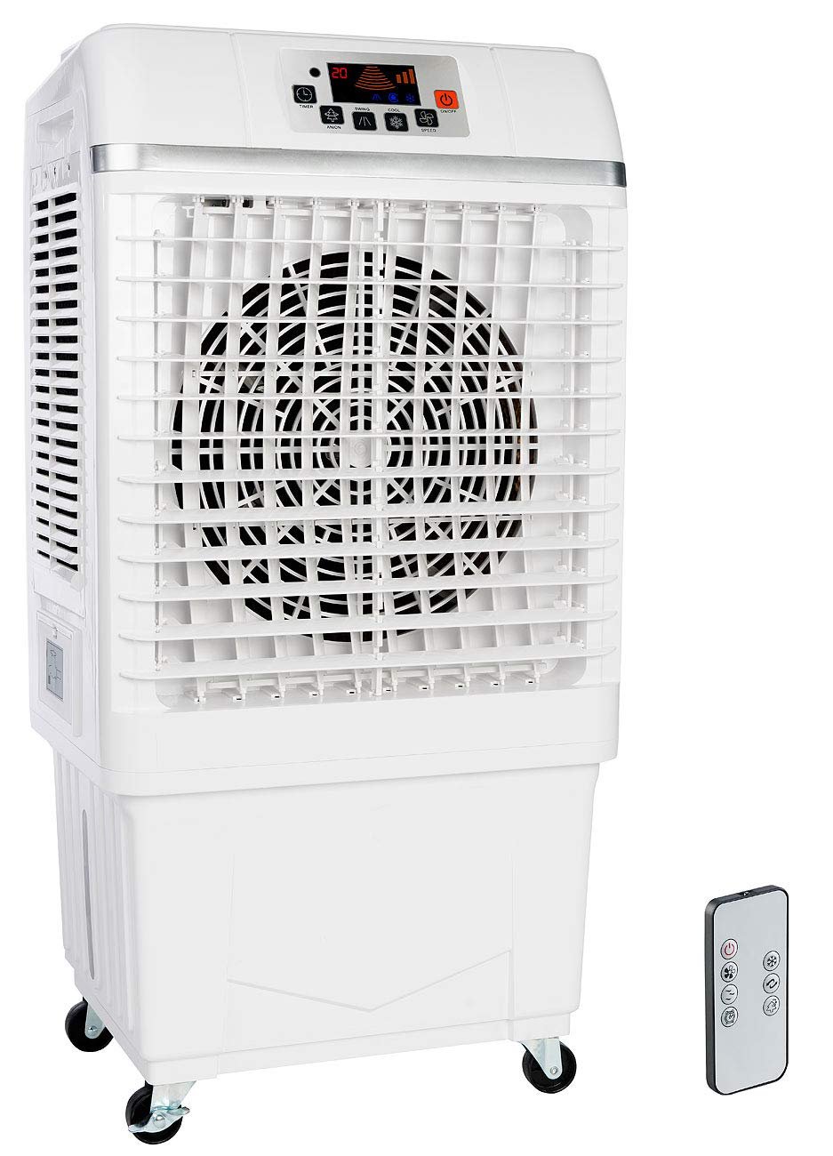 Мобільний охолоджувач повітря та зволожувач Sichler Haushaltsgeräte LW-620 2-в-1 26 л 100 Вт 25 м² з іонізатором, фото №1