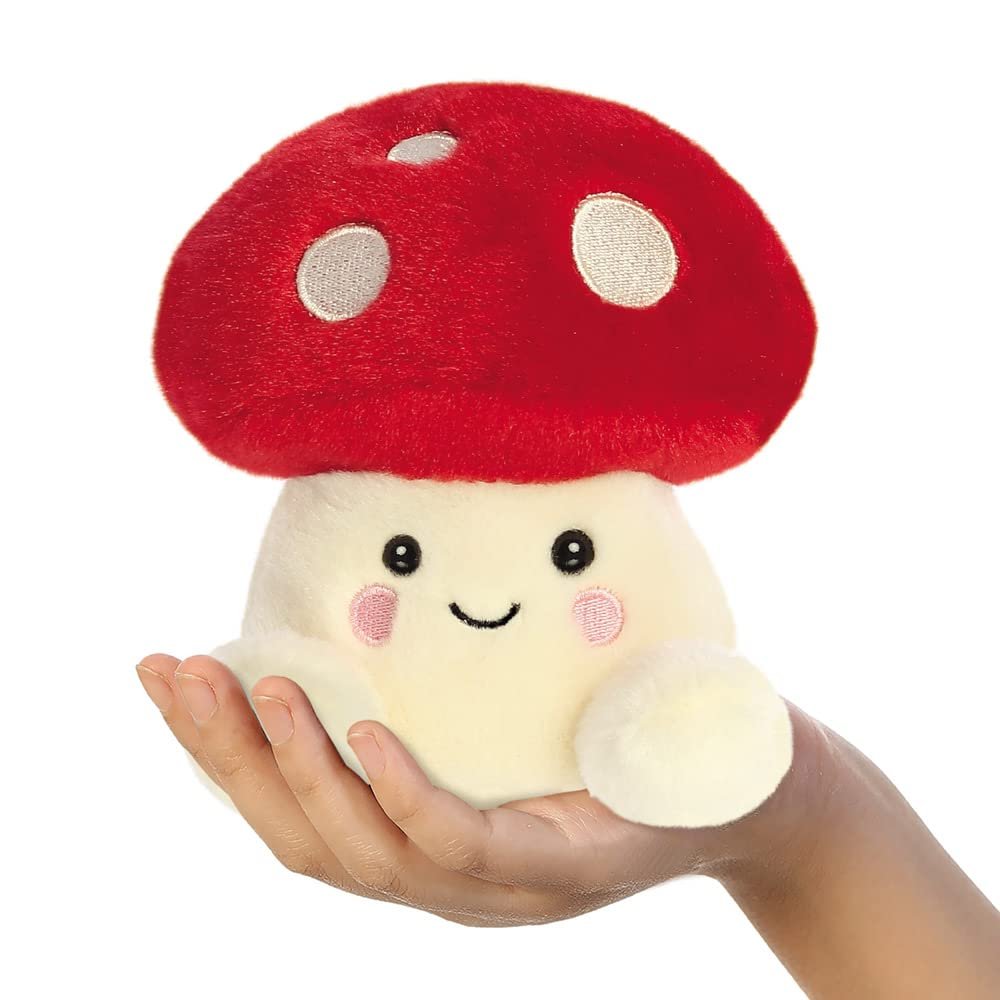Мягкая игрушка Aurora Palm Pals Amanita Toadstool 33767 13 см Бежевый и красный, фото №6 Мягкая игрушка Aurora Palm Pals Amanita Toadstool 33767 13 см Бежевый и красный, фото №6