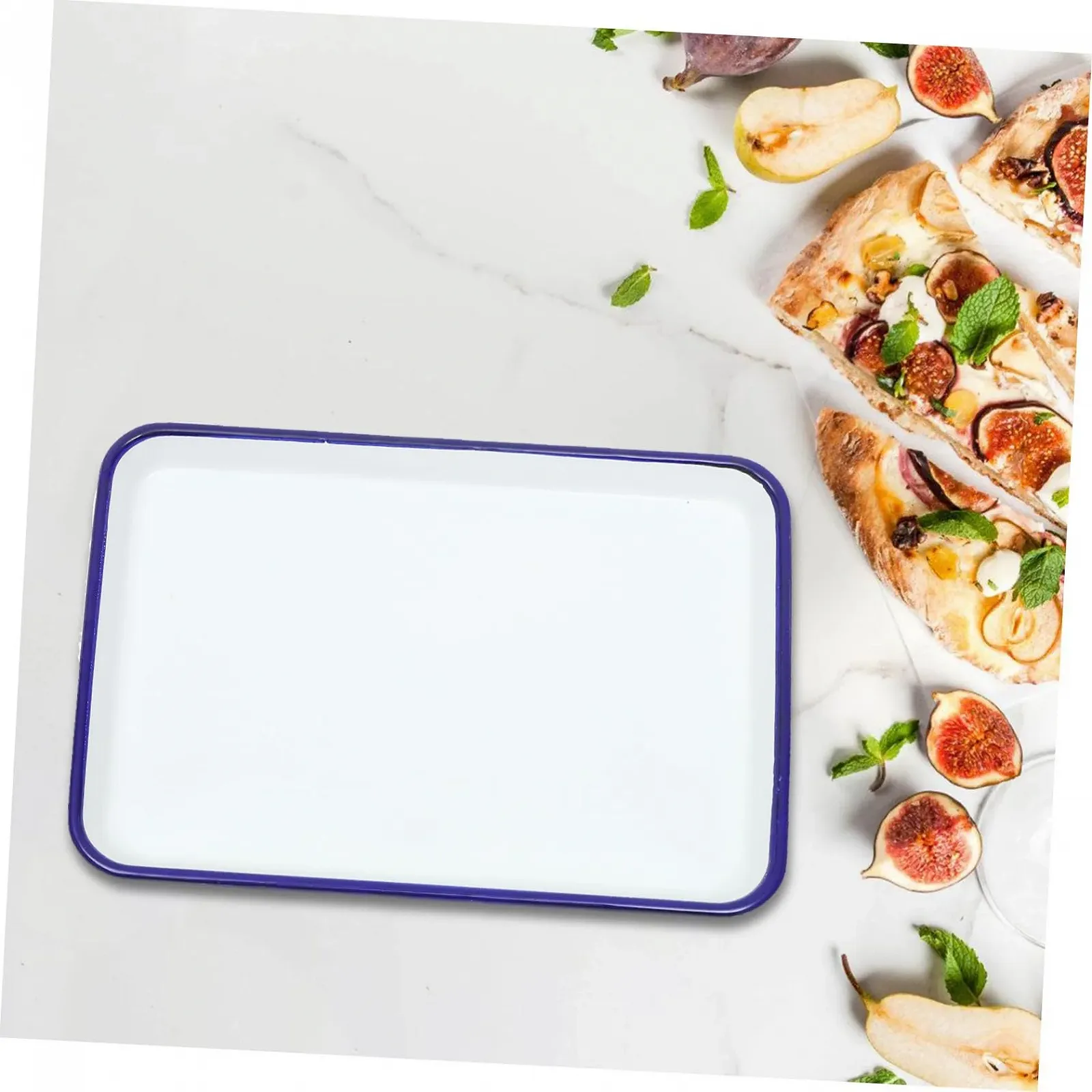 Противень для запекания Vintage эмалированный прямоугольный многофункциональный эмаль, фото №3 Противень для запекания Vintage эмалированный прямоугольный многофункциональный эмаль, фото №3