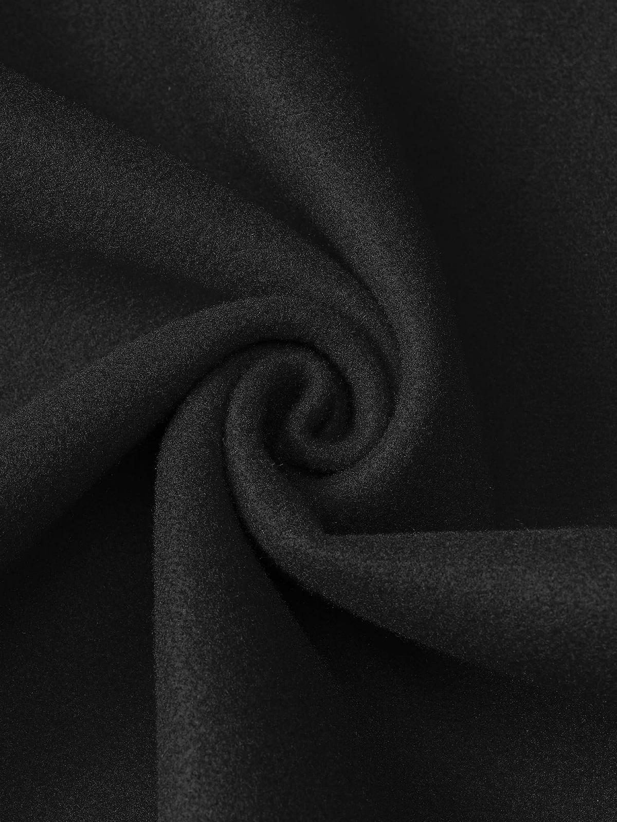 Пальто Allegra K Зимове Двобортне Середньої Довжини з Лацканами, фото №5 Пальто Allegra K Зимове Двобортне Середньої Довжини з Лацканами, фото №5