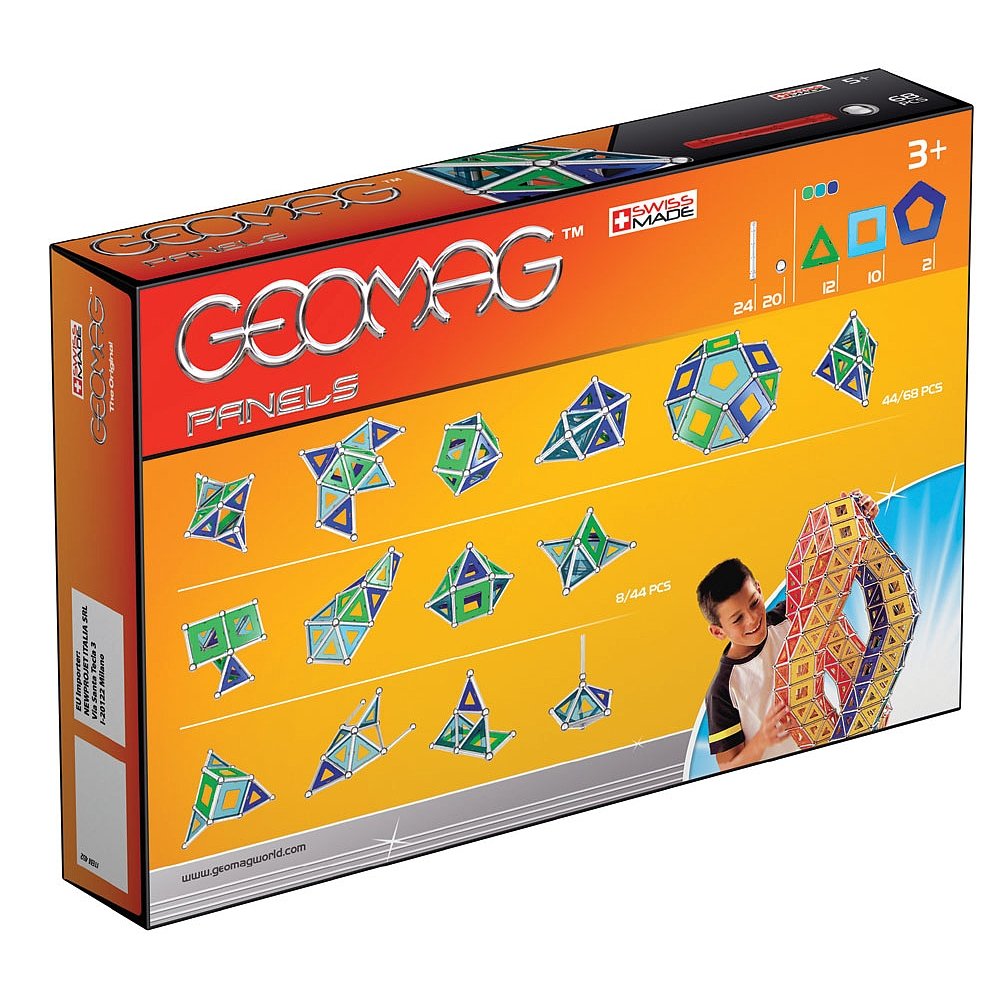 Конструктор Geomag 452 Набор 68 Панели, фото №5