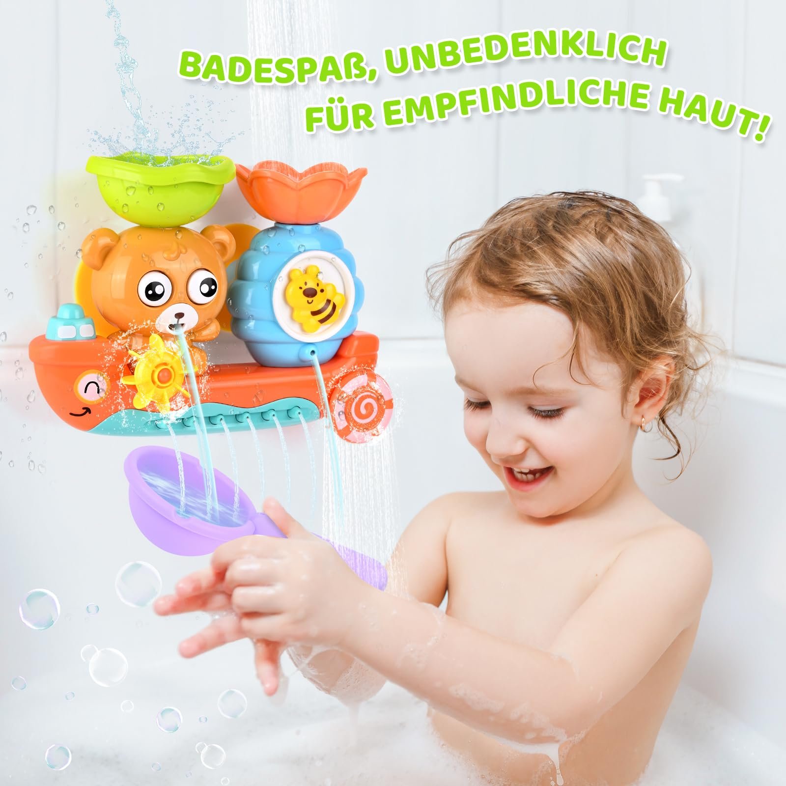 Игрушка для ванны Медведь Водная, фото №4