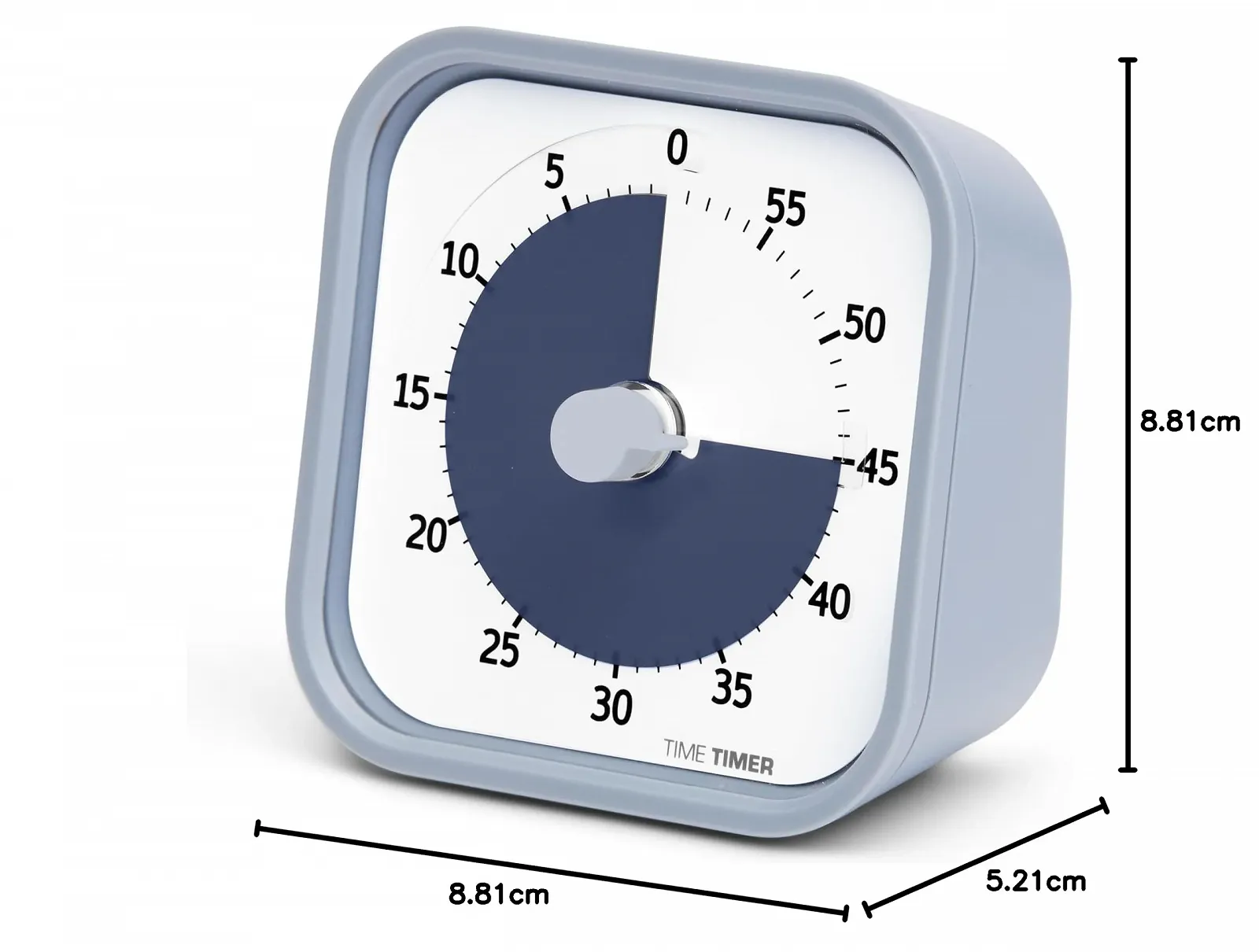 Визуальный таймер Time Timer MOD Home Edition 60 минут бесшумный 4 сменных чехла, фото №7
