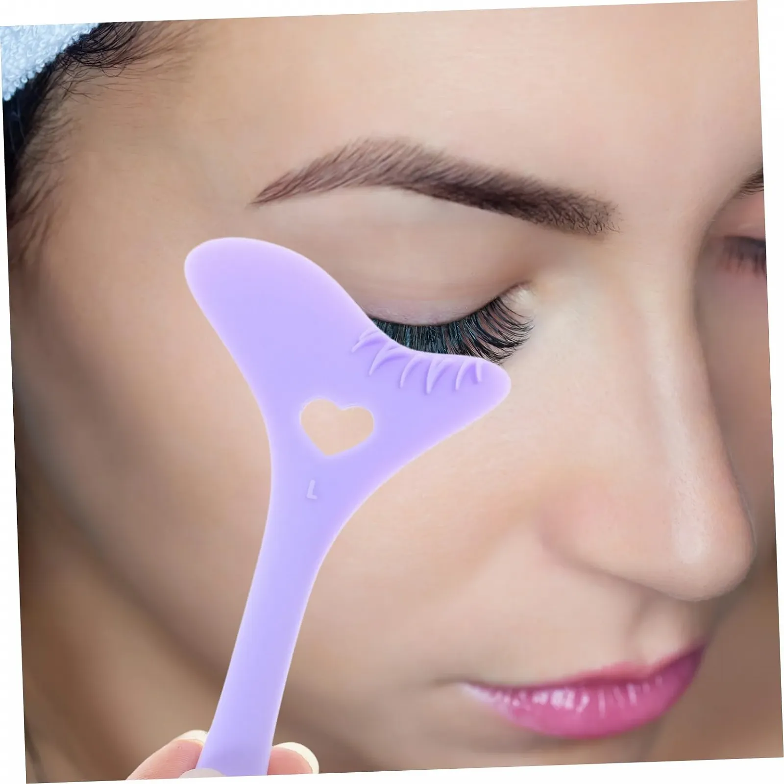 Штамп для підводки для очей Захист для нижніх вій Аплікатор Фіолетовий, фото №6