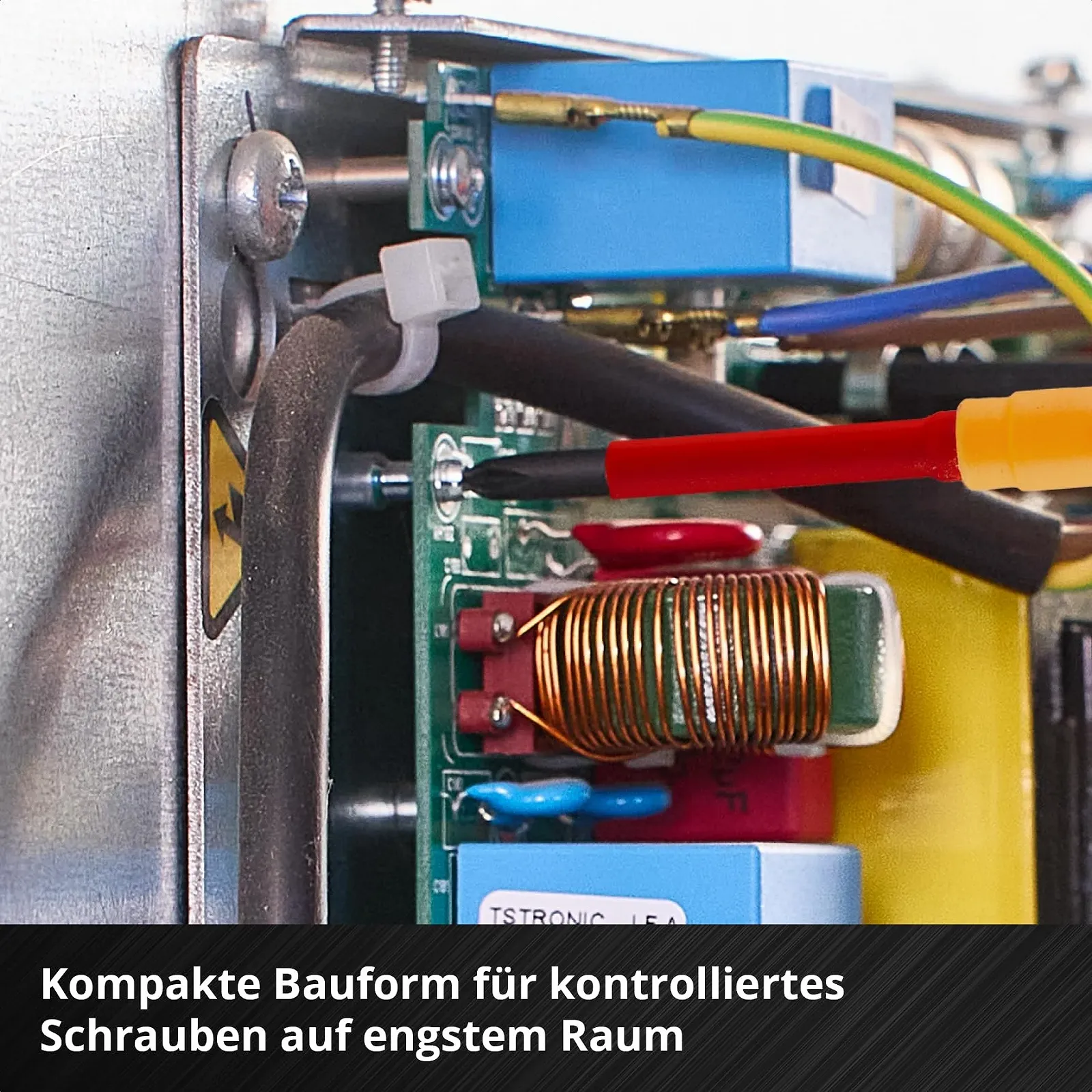 Набір викруток для точної механіки Einhell 6 штук діелектричні до 1000 В, поворотний ковпачок, сталь S2, фото №6