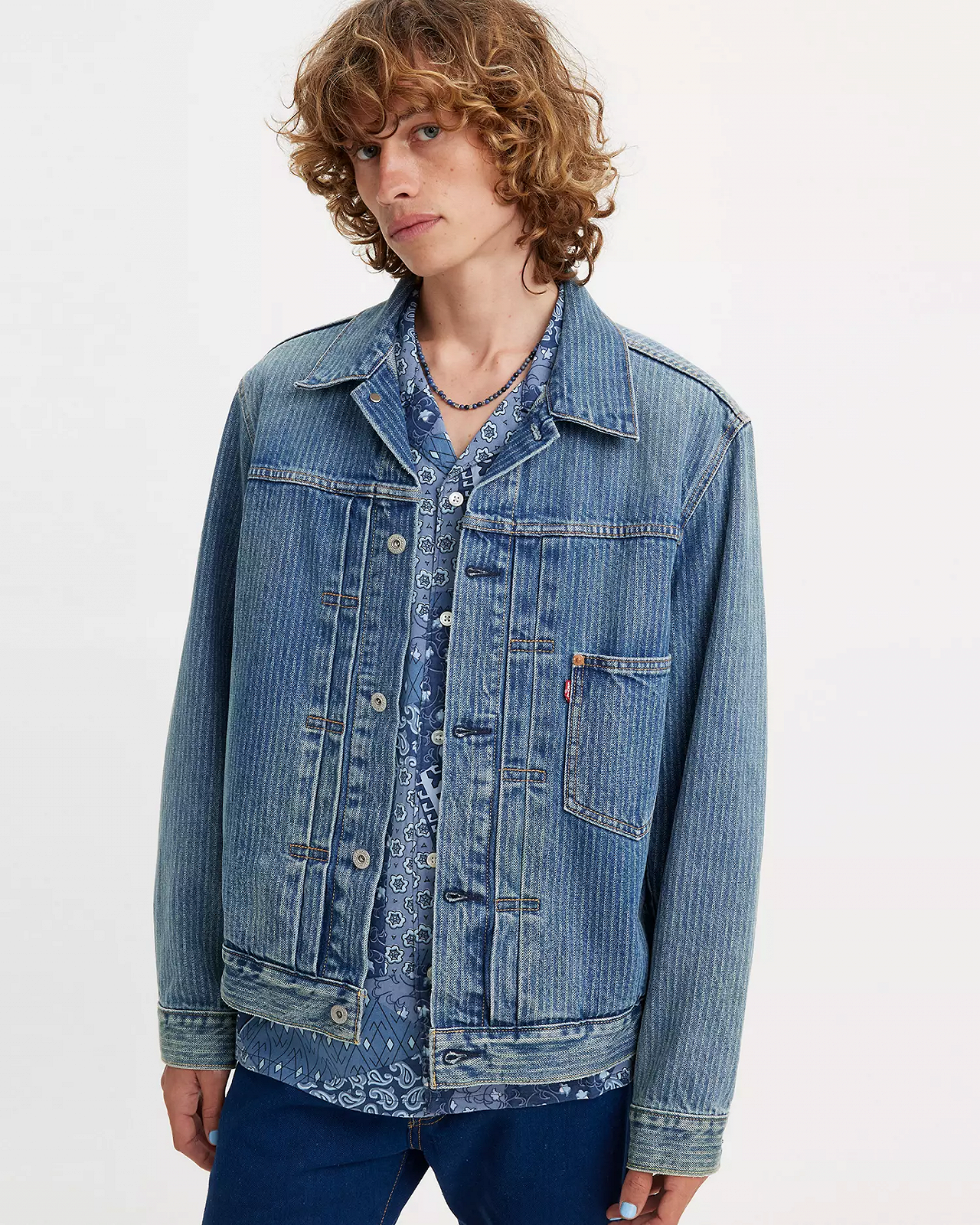 Чоловіча куртка  Levis - Type I Trucker Earn Your Stripe Trucker - XS, фото №1