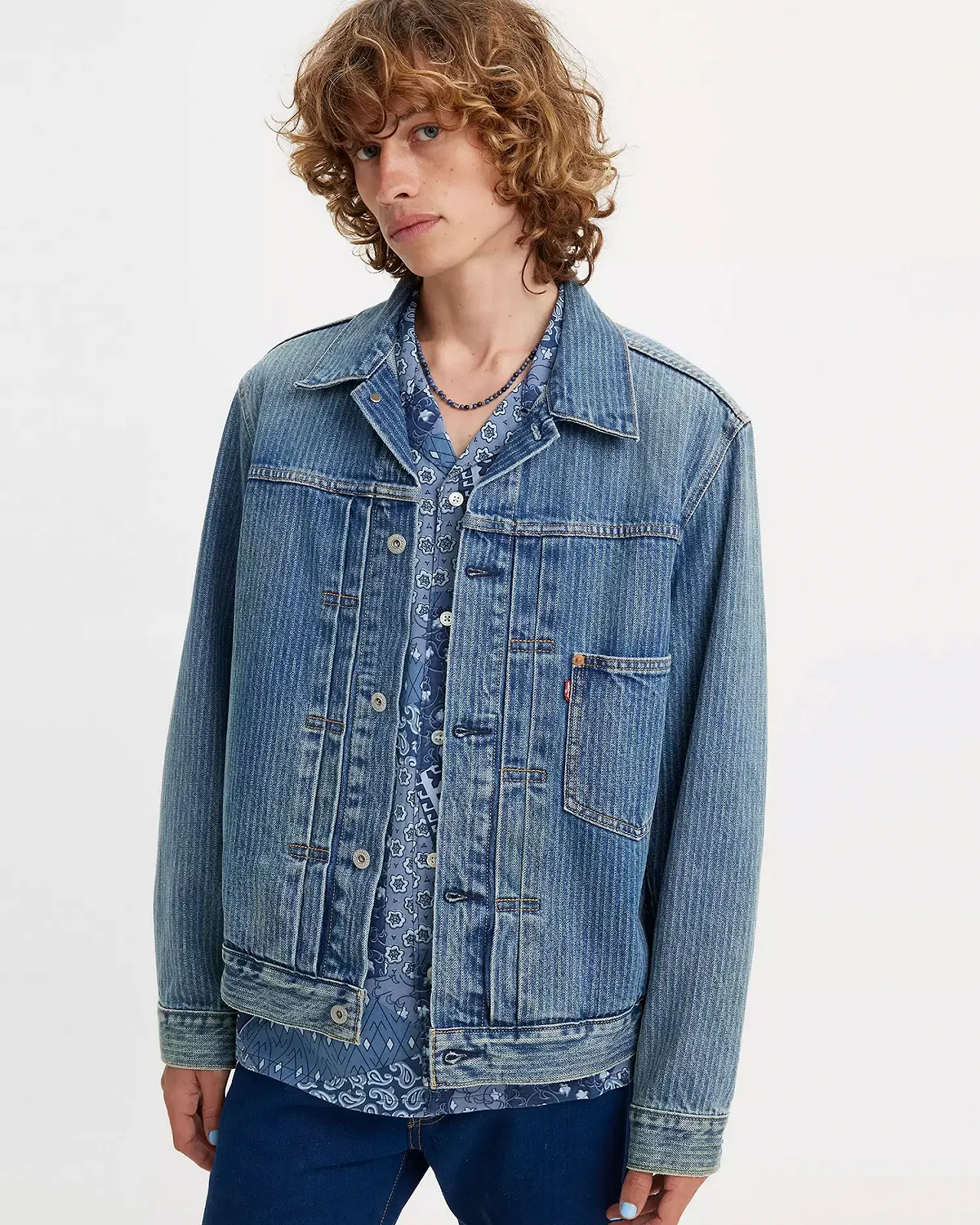 Чоловіча куртка  Levis - Type I Trucker Earn Your Stripe Trucker - XS, фото №1