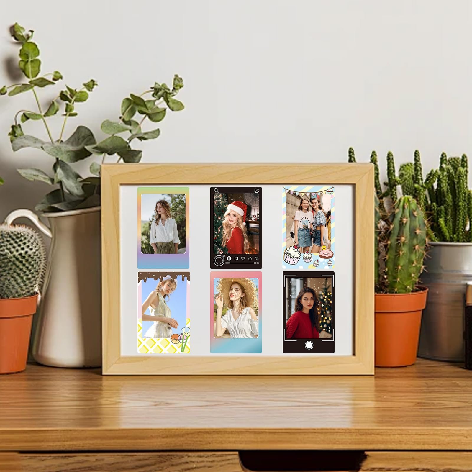 Наборы стикеров для фото 60 шт. 3 дюйма для FujiFilm Instax Mini / Polaroid, фото №6