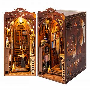 Кітельруб DIY Книжкова Ніша Ляльковий Будиночок Магічна Бібліотека з Меблями та LED Світлом 3D Модель Для Людей Віком Від 14+ - Фото 1