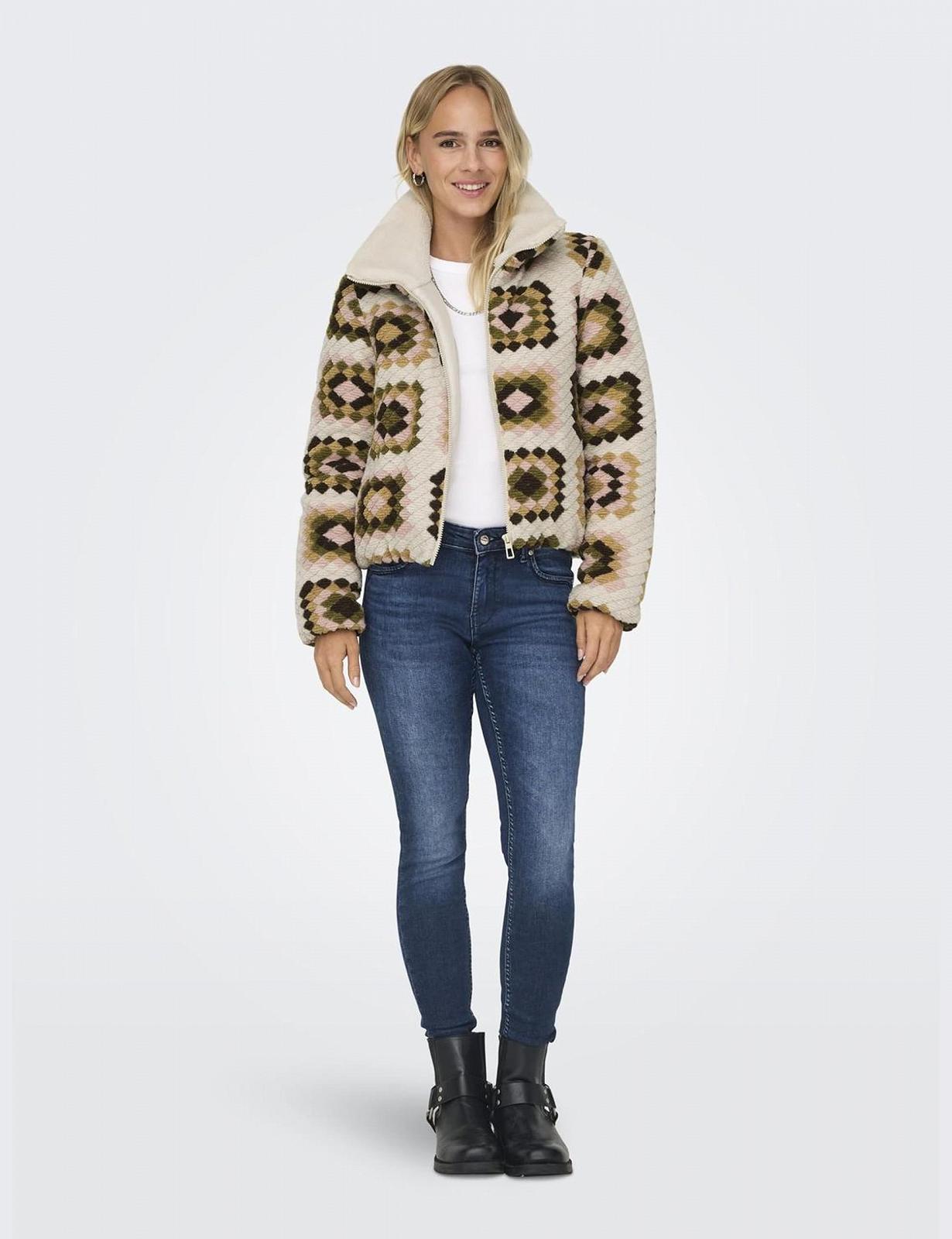 Женская Куртка ONLY Onlvibbe Crochet Puffer Jacket OTW, фото №3