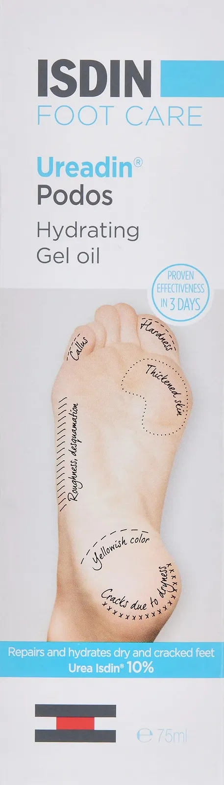Гель-масло для ног Isdin Ureadin Podos 75 мл, фото №2