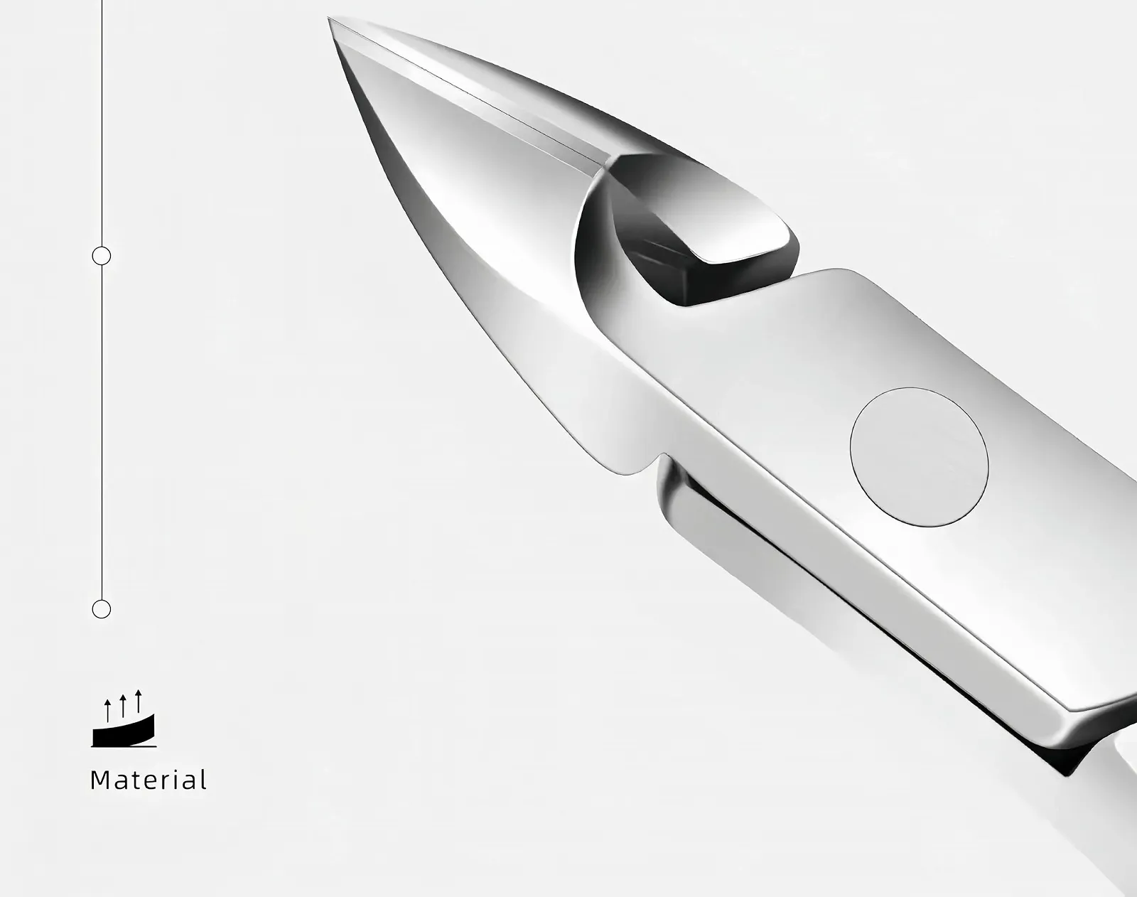 Набор для маникюра 2 предмета, серебряный, фото №5