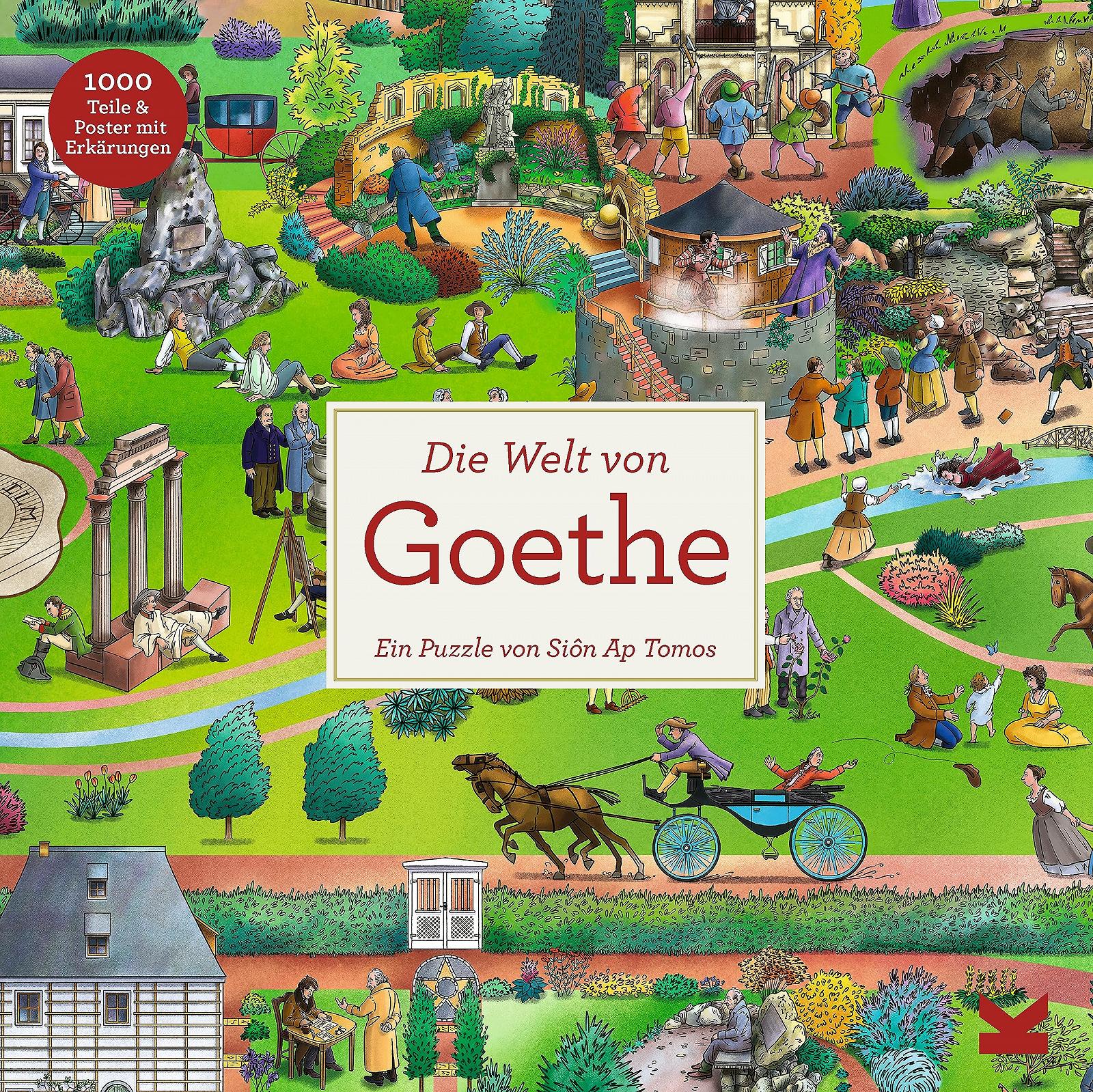 Пазл Laurence King The World of Goethe 1000 элементов Желтый S, фото №1