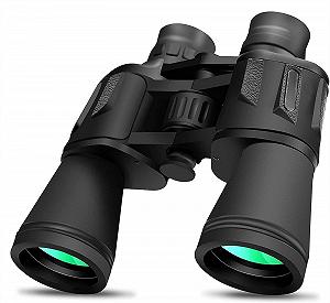 Бінокль EKsma 10x50 - Оптика HD для спостереження за птахами, полювання та активного відпочинку - Водостійкий, ударостійкий та міцний дизайн для походів та спостереження за дикою природою - Фото 1