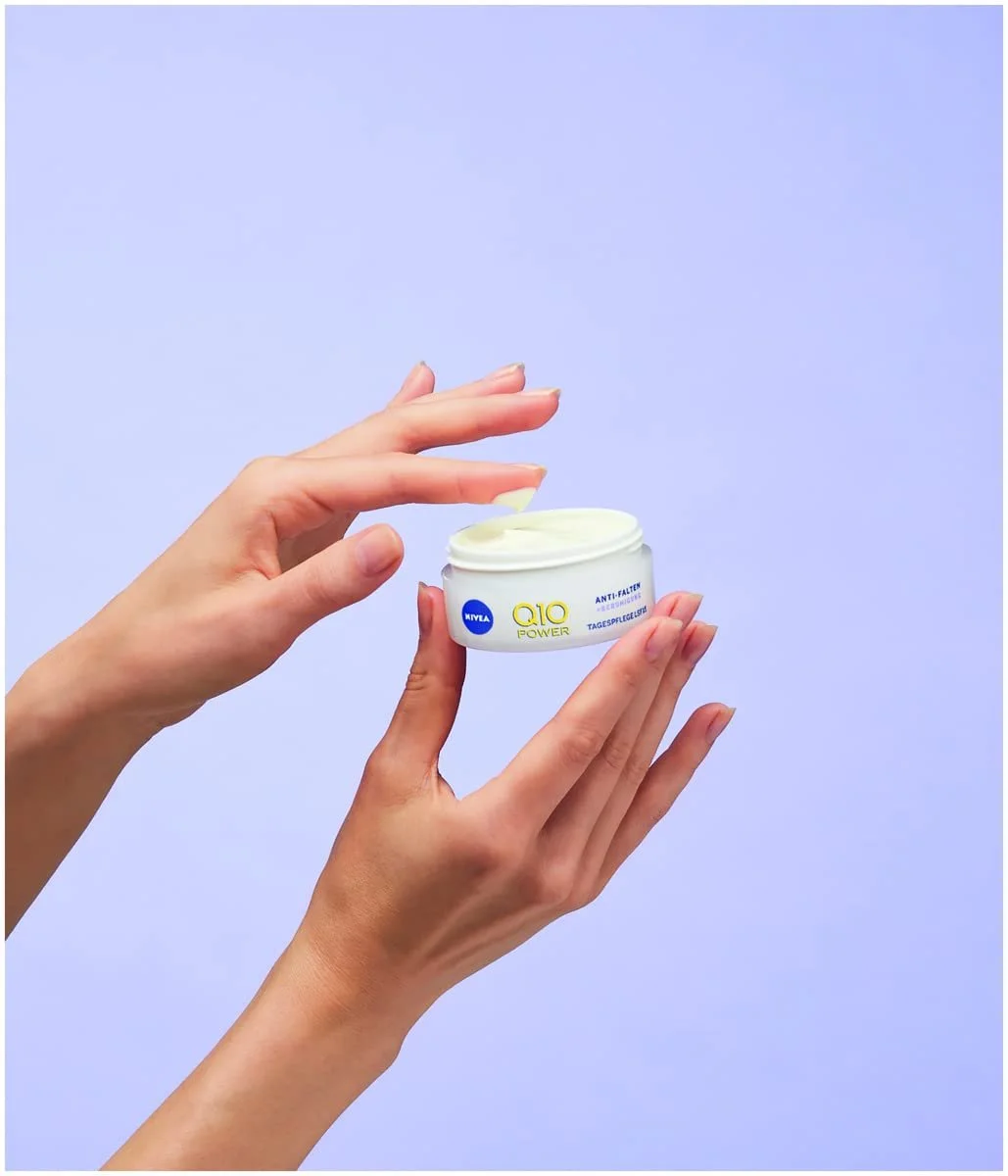 Денний крем NIVEA Q10 Anti-Wrinkle Soothing для чутливої шкіри SPF 15 50 мл, фото №2 Денний крем NIVEA Q10 Anti-Wrinkle Soothing для чутливої шкіри SPF 15 50 мл, фото №2