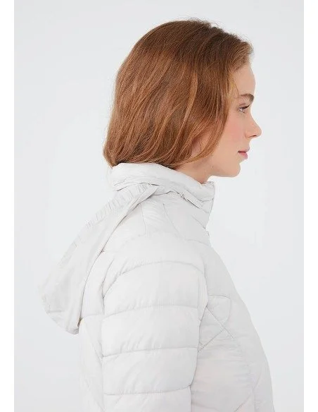 Жіноча куртка MAVI HOODED JACKET Lunar Rock - XS, фото №2 Жіноча куртка MAVI HOODED JACKET Lunar Rock - XS, фото №2