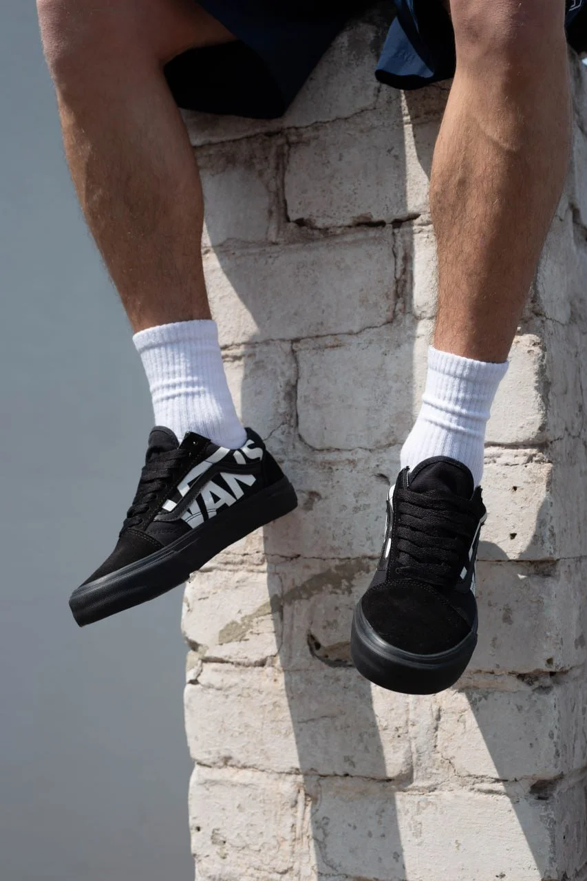 Кроссовки Vans Old Skool black white  41, фото №7