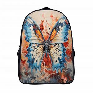 Рюкзак DPEOANEBN Butterfly 3D, дитячий, великий, з метеликом, 40x28x16 см - Фото 1