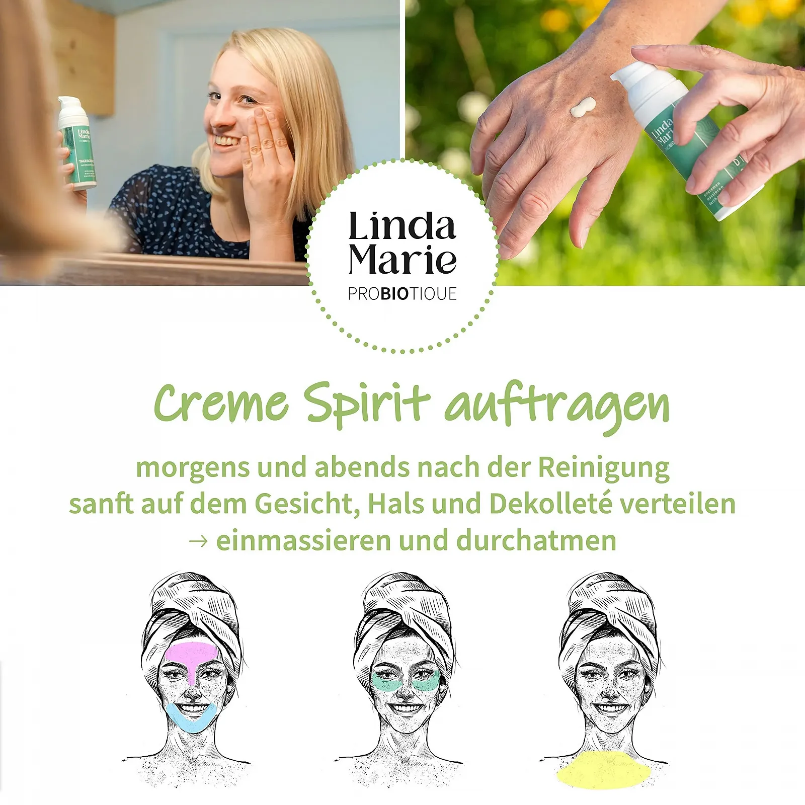 Крем для обличчя LMP Creme Spirit зволожуючий денний та нічний 50 мл, фото №5