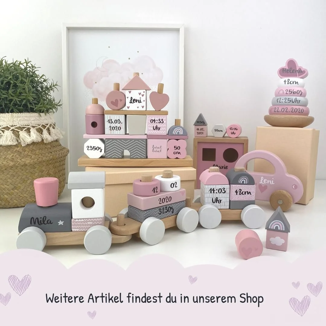 Дерев'яна залізниця KIDSLINO Рожева, фото №6 Дерев'яна залізниця KIDSLINO Рожева, фото №6