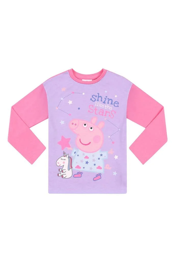 Пижамный набор Peppa Pig Shine Like The Stars для девочек, фото №3 Пижамный набор Peppa Pig Shine Like The Stars для девочек, фото №3