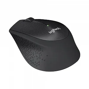Миша Logitech B330 Silent Plus Бездротова, 2.4 GHz, нано USB ресивер, 1000 dpi, 3 кнопки, Чорний - Фото 1