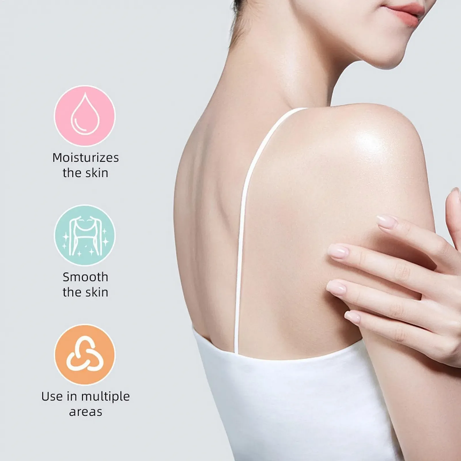 Гель-лосьон для тела, лосьон для сухой кожи, увлажняющий гель для кожи 2-в-1, успокаивающий лосьон для кожи с двойной тубой, увлажняющее восстанавливающее средство для тела с длительным сроком годности, 100 г, фото №2