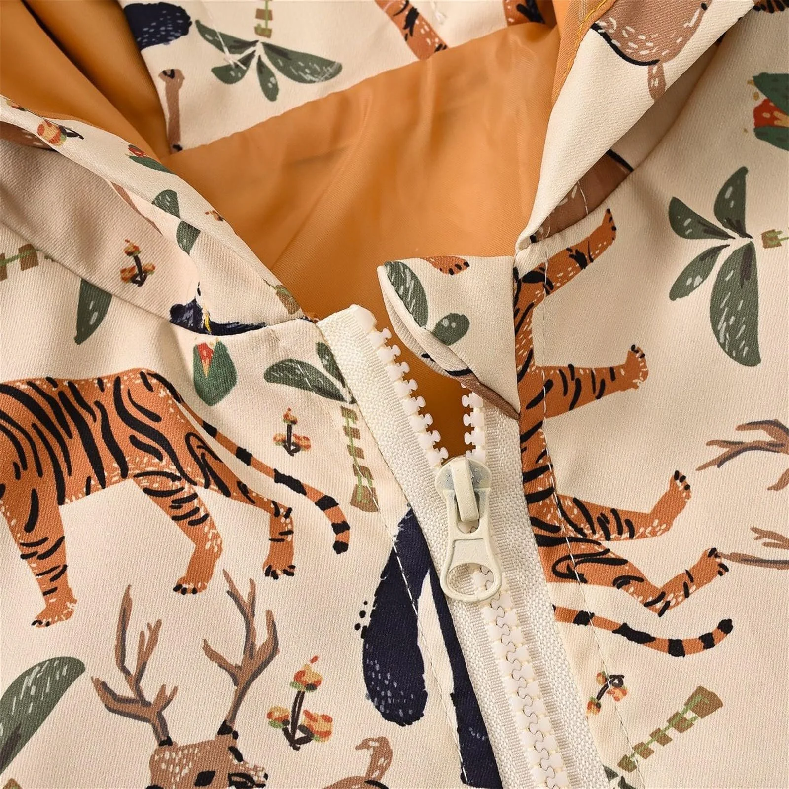 Куртка с капюшоном Mjjsk для мальчиков и девочек, фото №4