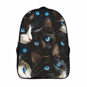 Рюкзак Шкільний RSIUUODNF Cat Style-8, 40 x 28 x 16 см - Фото 1