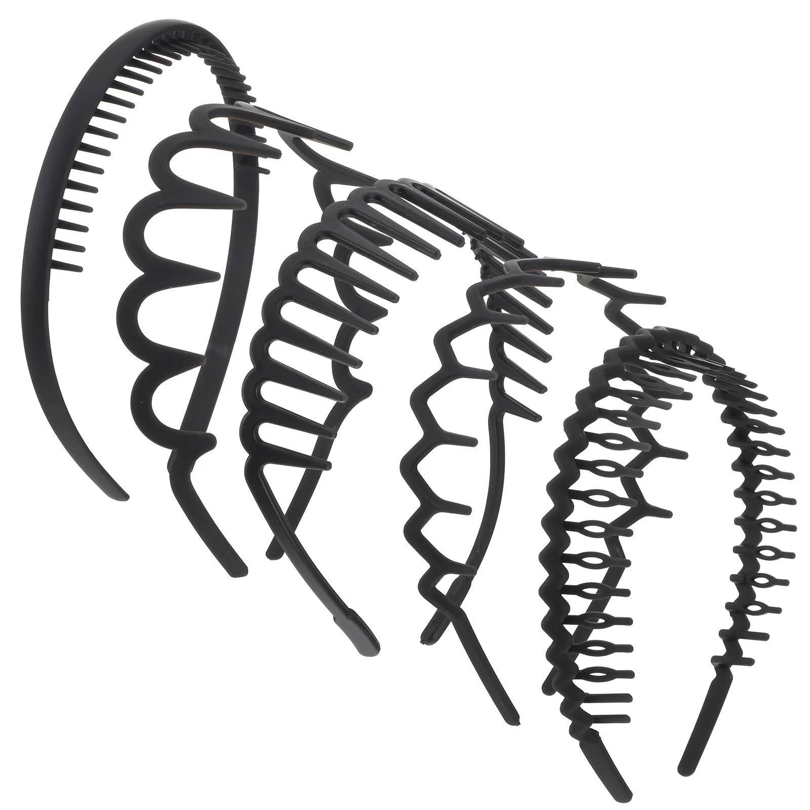 Набір гребінчастих обручів Zigzag, 5 шт., фото №1