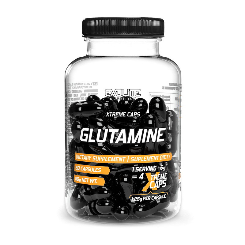 Glutamine 1250 mg Extreme 60 caps, фото №1