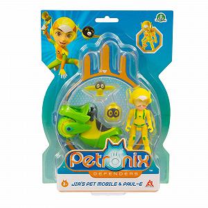 Фигурка Giochi Preziosi Petronix JIA 7 см с рюкзаком synthetic.ua - Фото 1