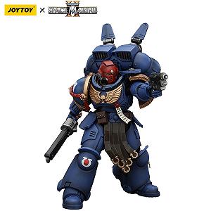Фигурка Joytoy Warhammer 40K Space Marines 2 Ультрамарины Сержант Гадриэль JT00065, Game Special Limited Edition, коллекционная, масштаб 1/18 synthetic.ua - Фото 1
