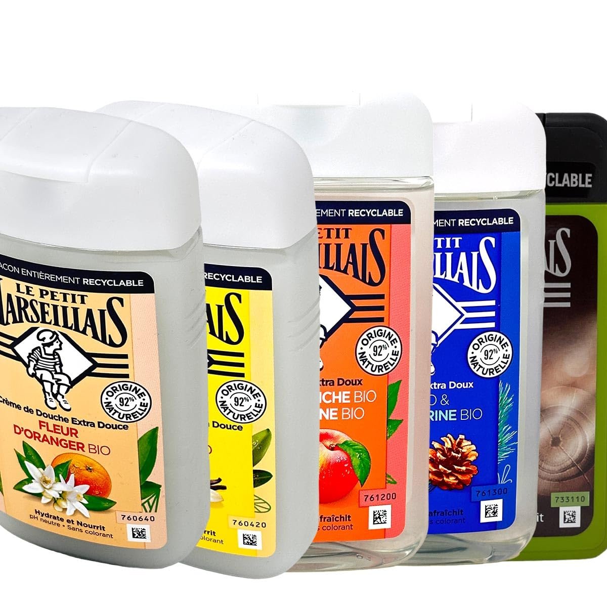 Набір гелів для душу Le Petit Marseillais Family Set 2 5 x 250 мл, фото №4