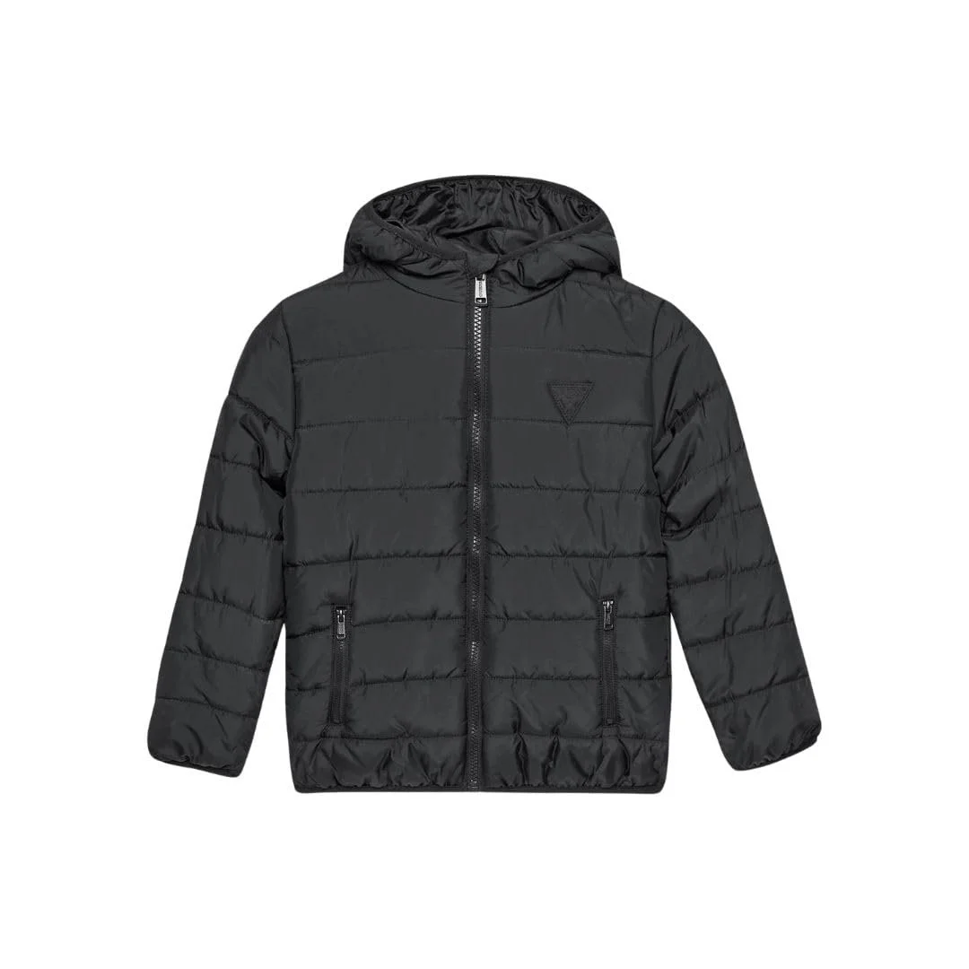 Куртка з капюшоном Guess H4BJ10 WCFM0 JBLK Чорний, фото №1 Куртка з капюшоном Guess H4BJ10 WCFM0 JBLK Чорний, фото №1