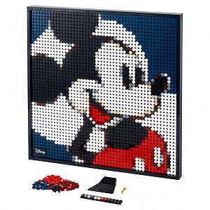 Конструктор LEGO Art Дісневський Міккі Маус 2658 деталей 31202 synthetic.ua - Фото 1