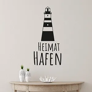 Наклейка на стіну GRAZDesign Lighthouse 53 x 30 см Королівський синій - Фото 1