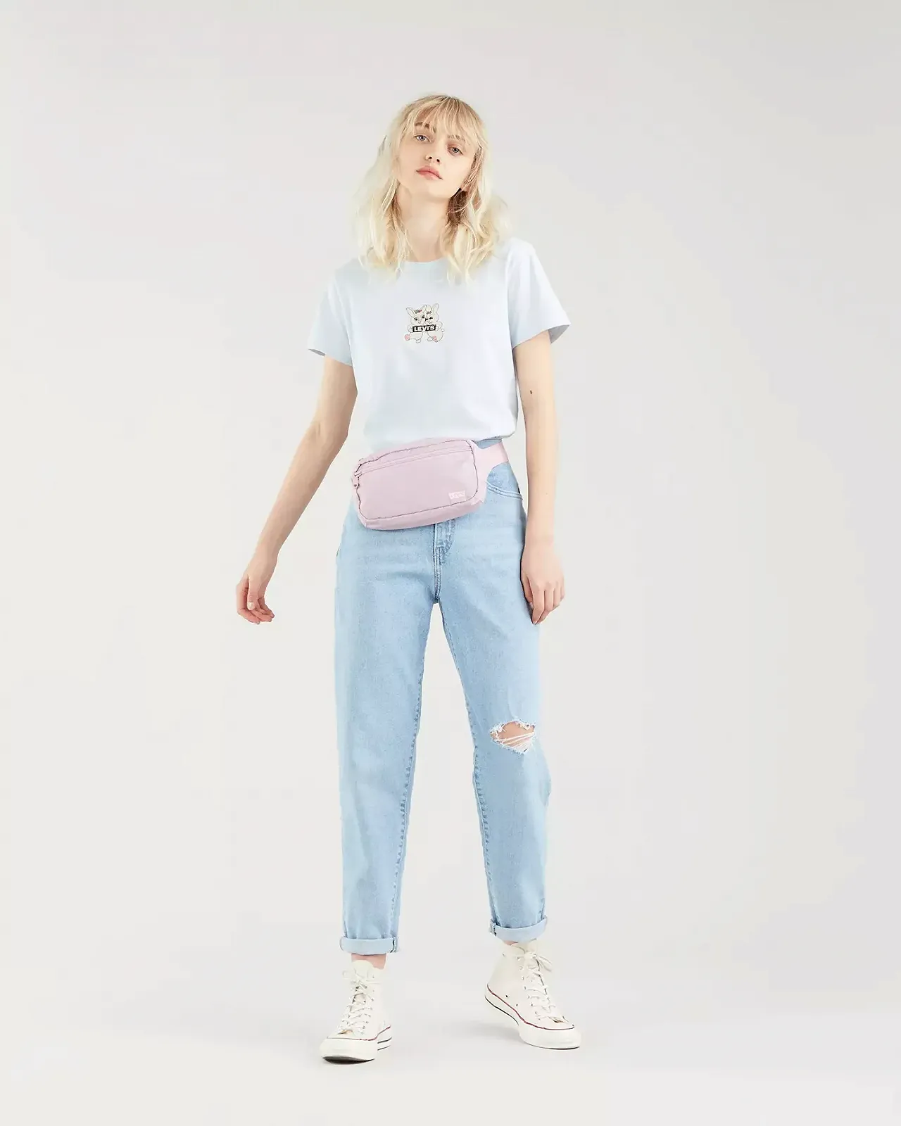 Жіночі джинси  Levis - High Waisted Mom Jean No Joke - 25, фото №5
